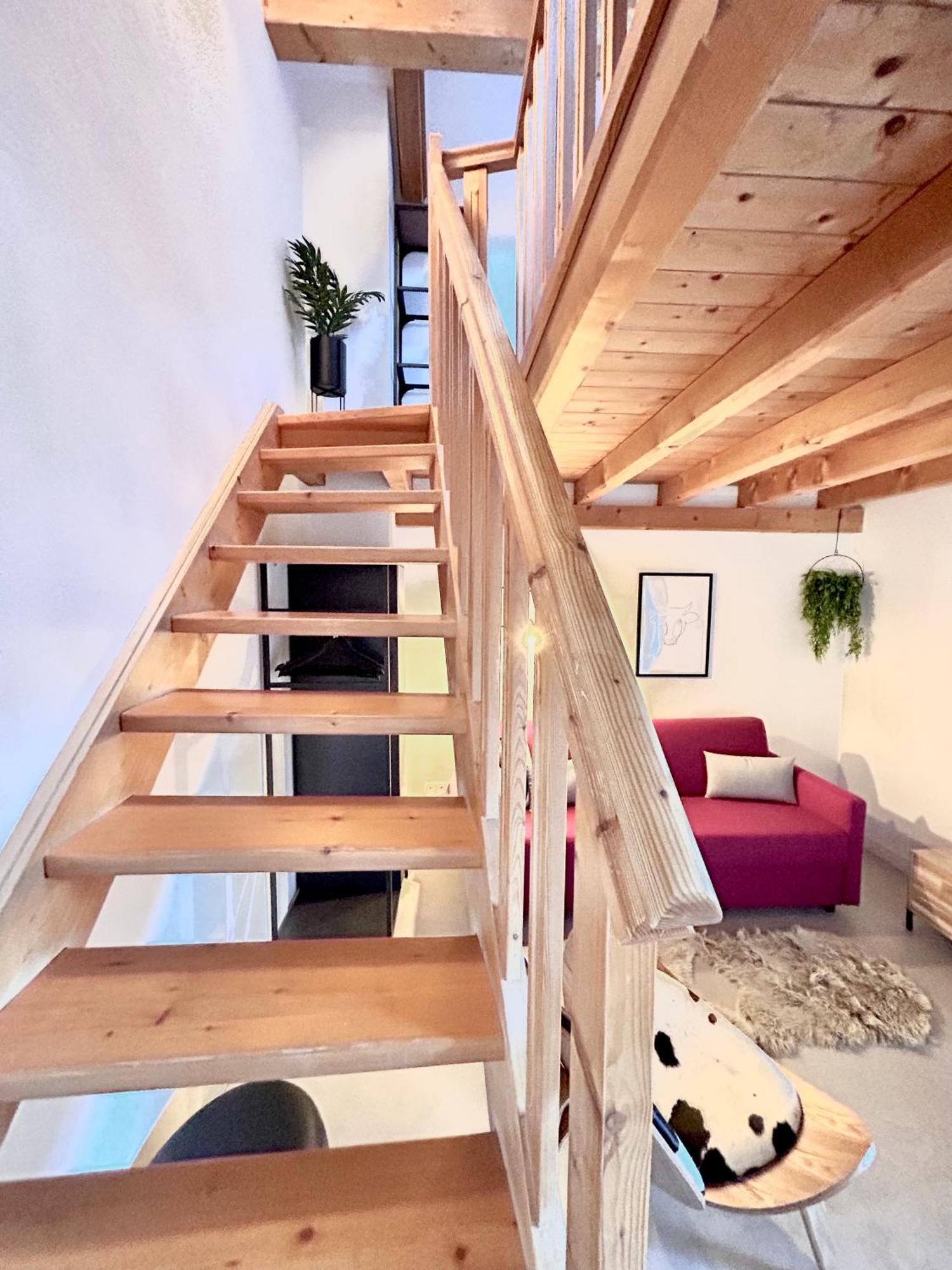 Ferienwohnung "Bergzeit" バート・ウィーゼ エクステリア 写真