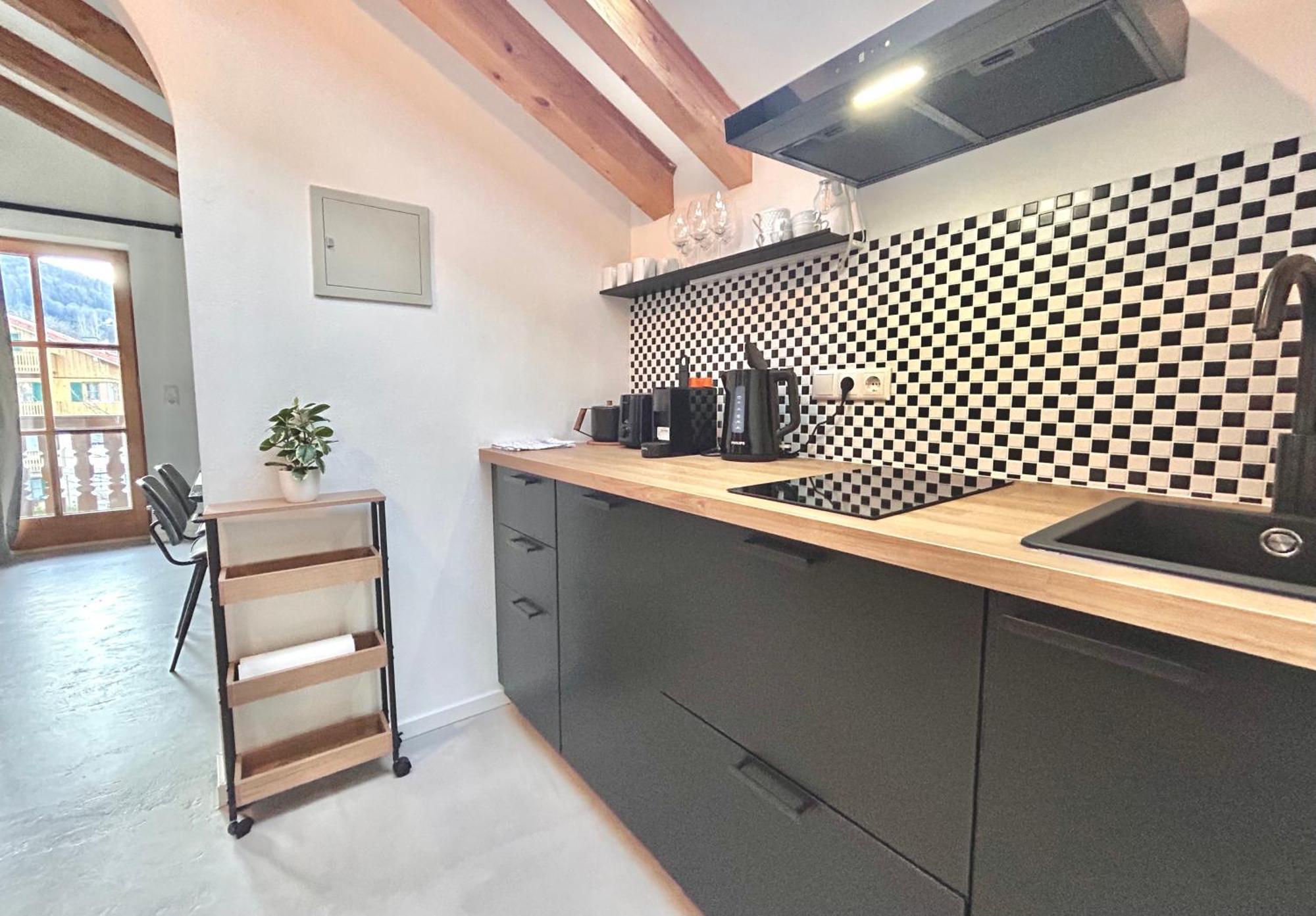 Ferienwohnung "Bergzeit" バート・ウィーゼ エクステリア 写真